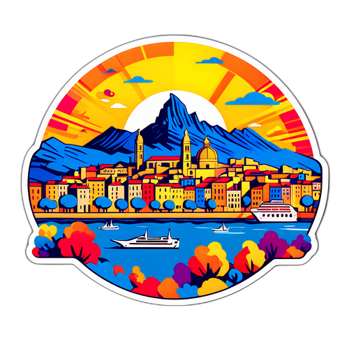 Vibrante Ansicht von Marseille