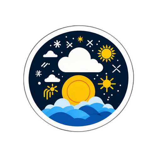 天氣局標誌貼紙