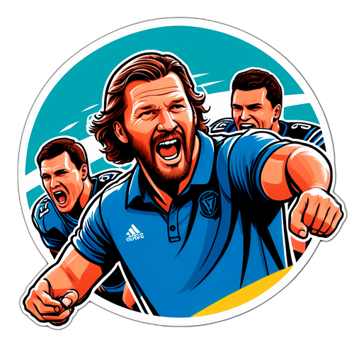 Rallying Coach Sticker