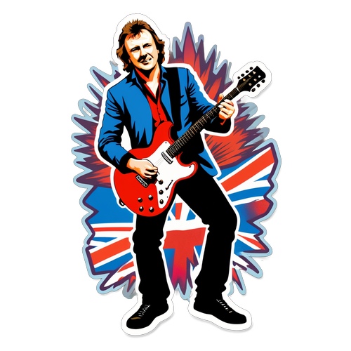 John Ashton: Kunsten af Britisk Rock - Oplev Guitarsilhuetten og den Catchy Slogan!