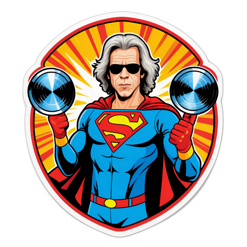 Bob Geldof som superhelt