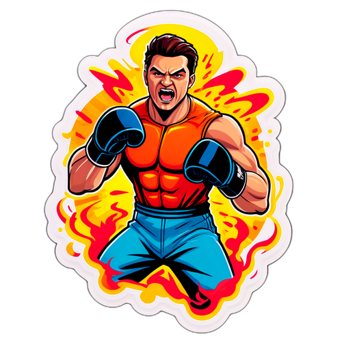 Samolepka Karlos Vémola v boji