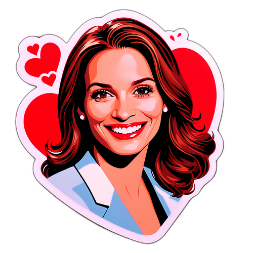 Julia Roberts mosolygó szívformák közt