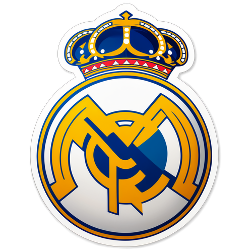 Real Madrid Logo Sticker