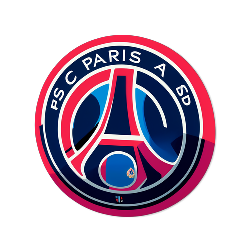 Logo PSG Màu Sắc Tươi Sáng