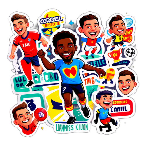 Стікери, натхненні футболом