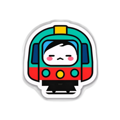 서울 지하철 7호선 캐릭터 스티커