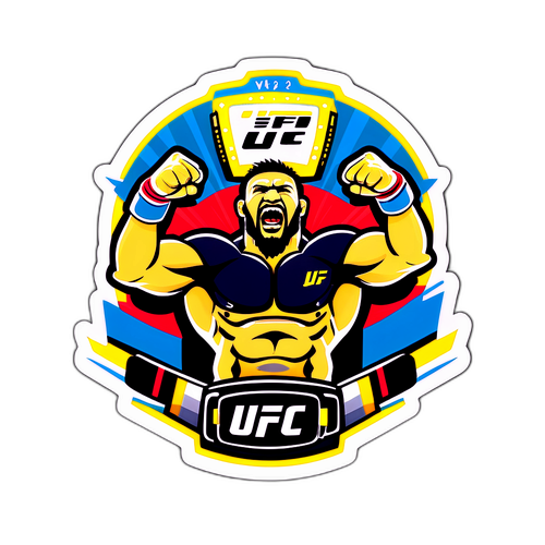Adesivo di azione per UFC 322