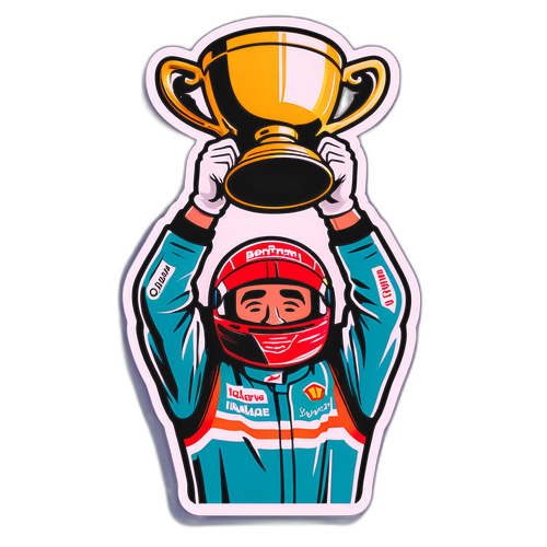 Oliver Bearman ünneplése a Forma-1-es versenyen