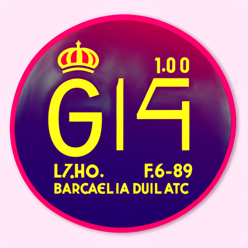 Sticker del partido Barcelona G14