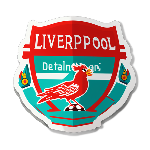 Retro Liverpool Logo Sticker