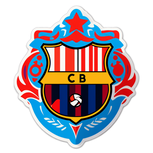 Dermaga Perang! Sticker Ikonik Barcelona dan Crvena Zvezda Saling Terpadu!