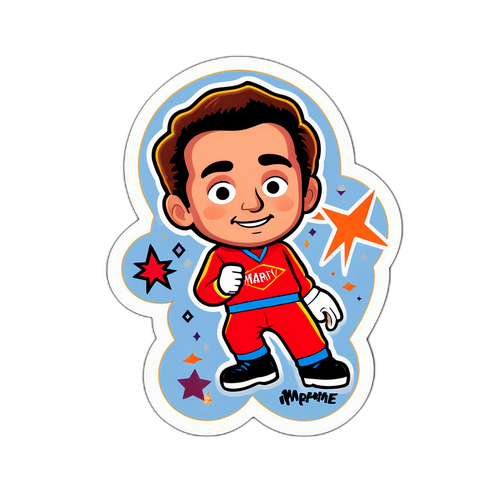 Autocollant de Marty Supreme