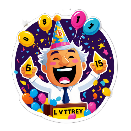 Masayang Lottery Ticket Character