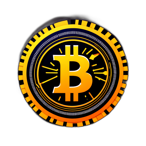 Bitcoin Symbol med Priskort