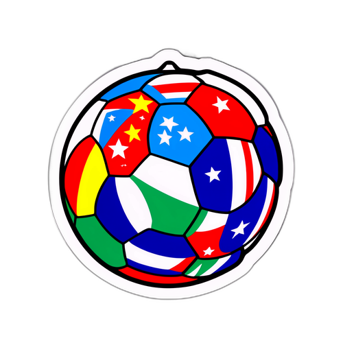 מדבקת כדורגל עולמית