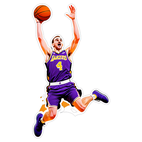 Stickers d'Alex Caruso au dunk