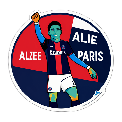 Sticker ya Mashabiki wa PSG