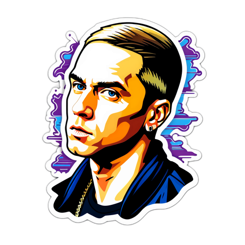 Emocjonalny emblemat Eminema