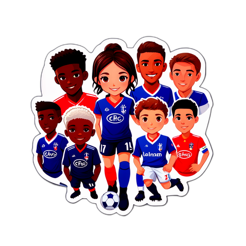 프랑스컵 기념 스티커