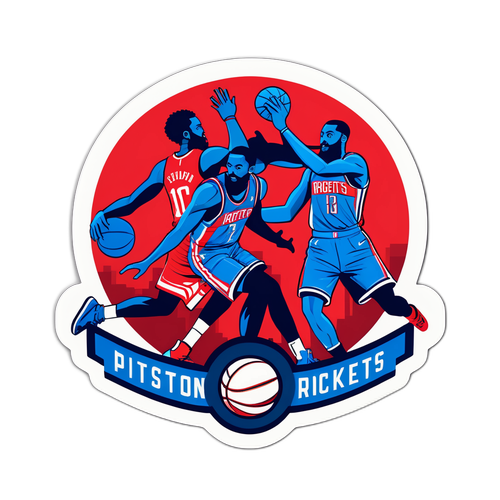 Jogo Entre Pistons e Rockets