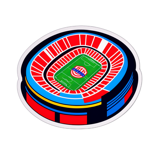 Stadium Atlético Madrid Malam