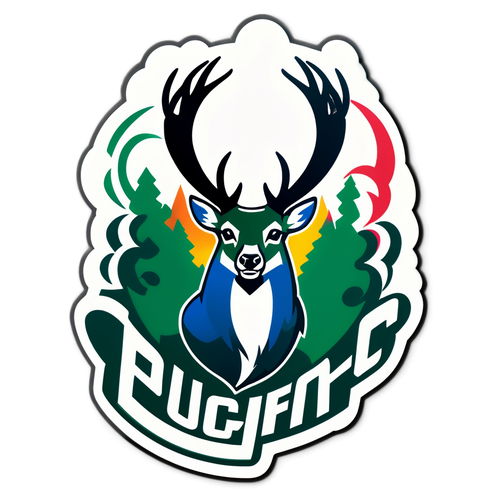 Sticker ng Pagsasaya sa Laban ng Bucks vs Clippers