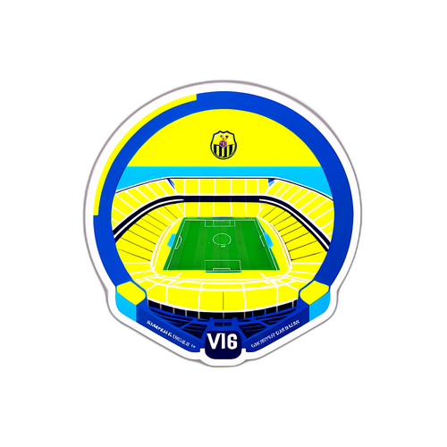 비야레알 팬들이 좋아할 스타디움 풍경 스티커