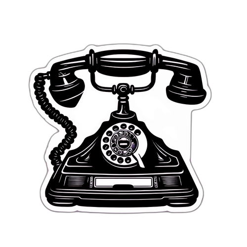 Eerie Vintage Telefon Design