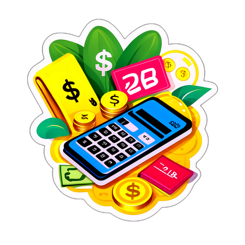 Stiker Perencanaan Keuangan Ceria