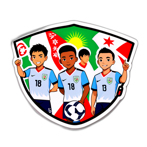 สติ๊กเกอร์ AFC U23 เอเชียนคัพ 2026 รอบคัดเลือก