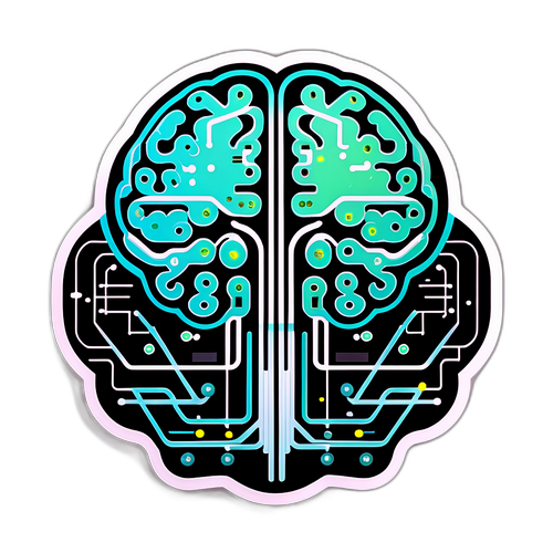 Stiker Inovasi Teknologi AI