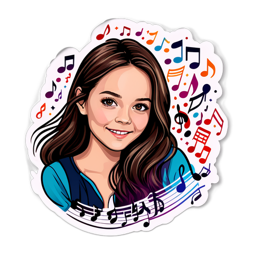 Adesivo Musicale di Francesca Michielin