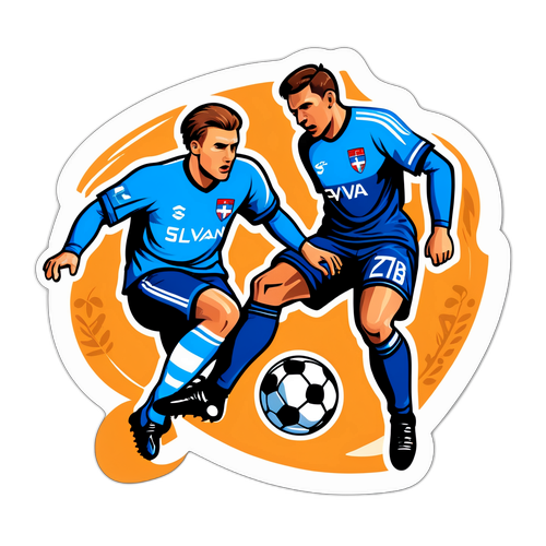 Design samolepek Slovan Bratislava vs Zrinjski Mostar