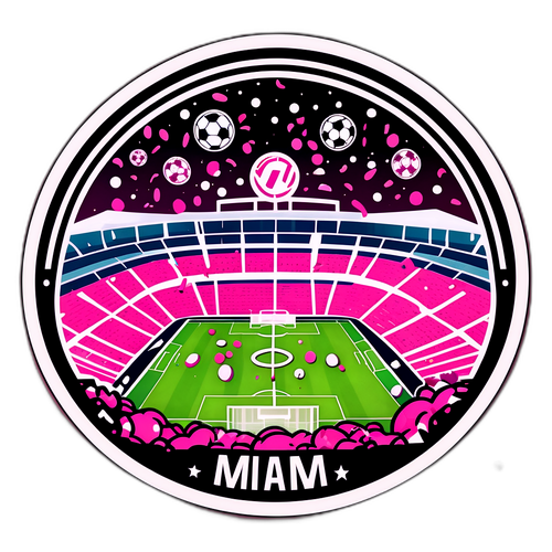 Inter Miami ve LA Galaxy Sezon Açılışı Stickerı