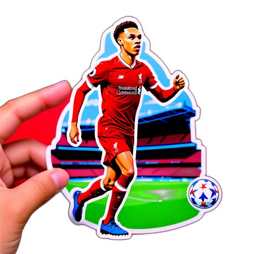 Наклейка с портретом Трента Александера-Арнольда