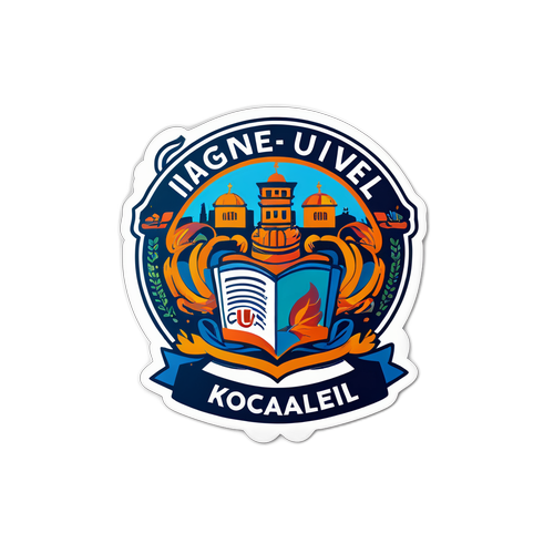 Kocaeli Üniversitesi Öğrenci Hayatı Sticker Tasarımı