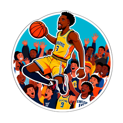 Jabari Smith Jr. na Nagsasagawa ng Slam Dunk