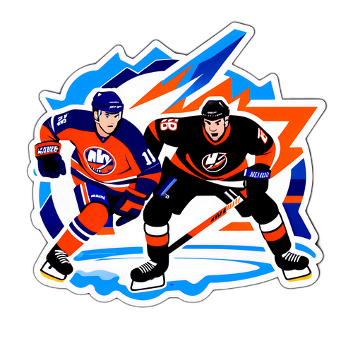 Islanders vs. Lightning: Mascots Battle on Ice