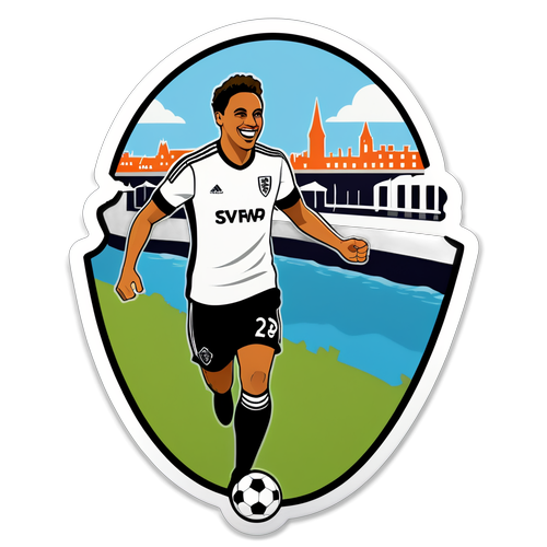 Sticker ya Furaha ya Fulham