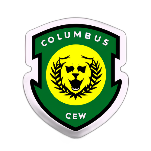Diseño de sticker para Columbus Crew contra León