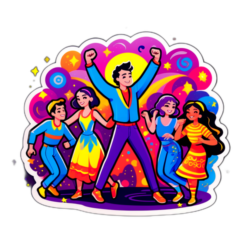 En fantasifull illustration av Euphoria-temat