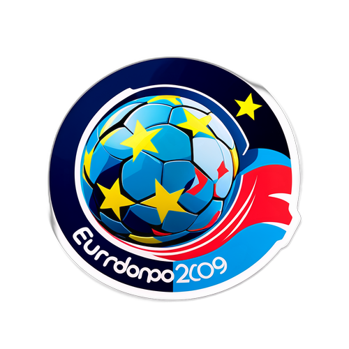 Kvinnors Fotboll Euro 2025 Logotyp