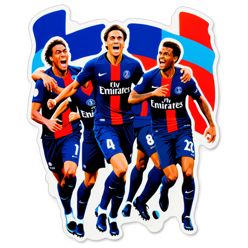 Sticker Lively PSG vs Auxerre