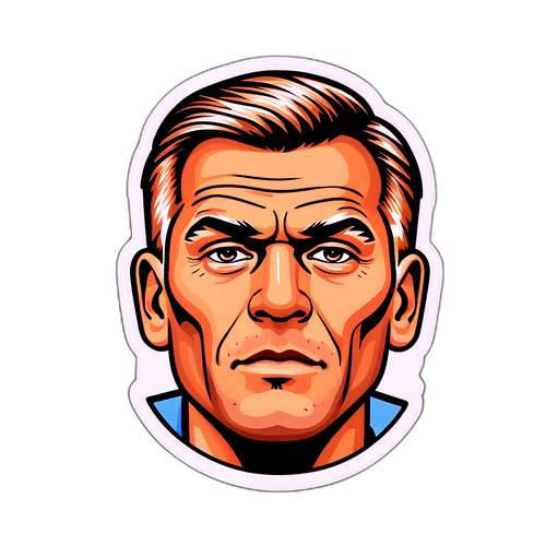 Taiteellinen tarra Lars Svedbergistä