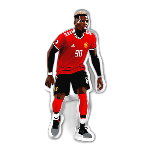 Paul Pogba i sporty stil