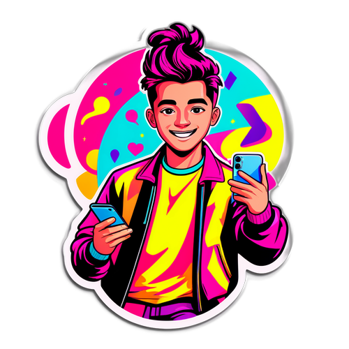 Influencer w stylu Pop-Art