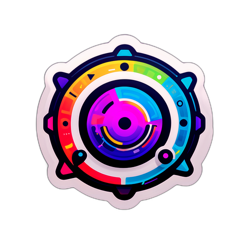 Futuristisk Web App Grensesnitt