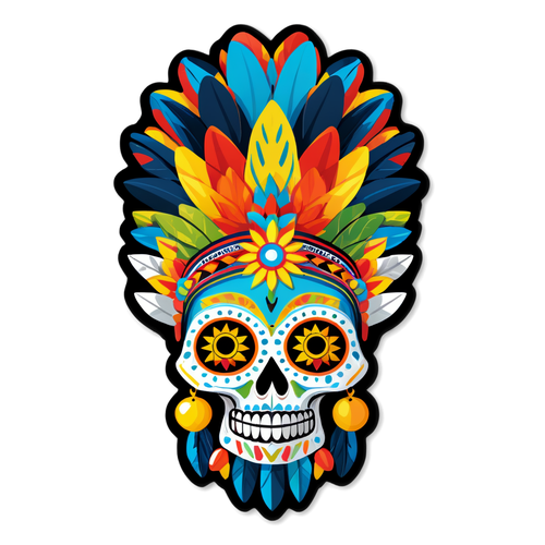 Sticker de Culinária Cultural Sul-Americana
