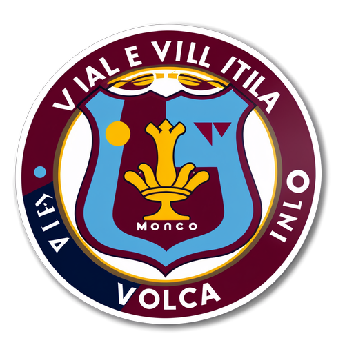 Sticker ya Mchezo wa Aston Villa na Monaco